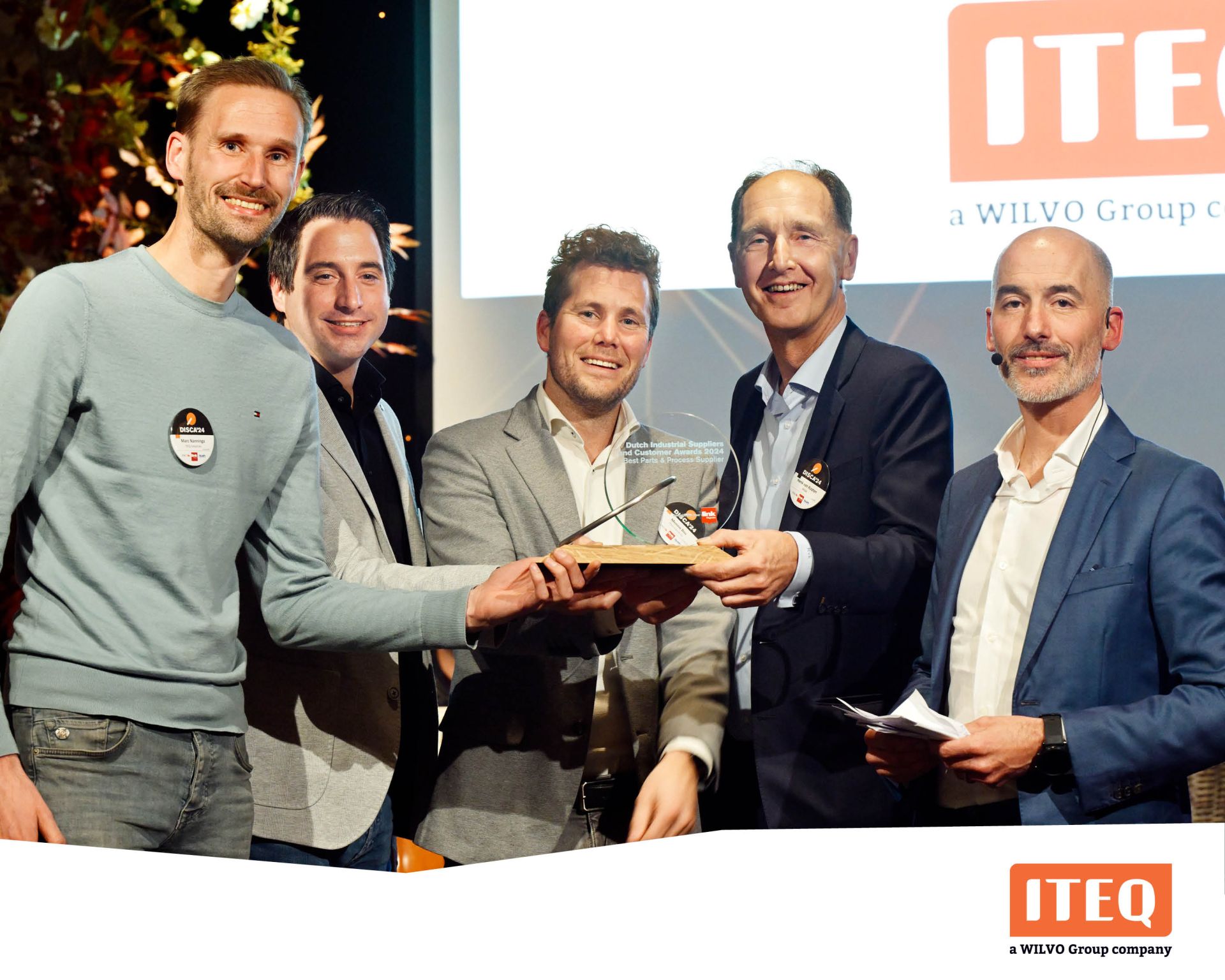 ITEQ bekroond met DISCA’24-award